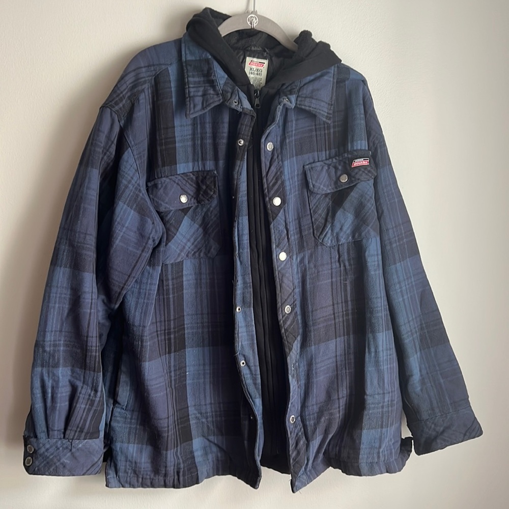Dickies Quilted Flannel Zip Jacket